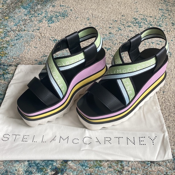 Gently used Stella McCartney high Sandals. - Picture 2 of 8